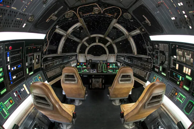Millennium Falcon cockpit