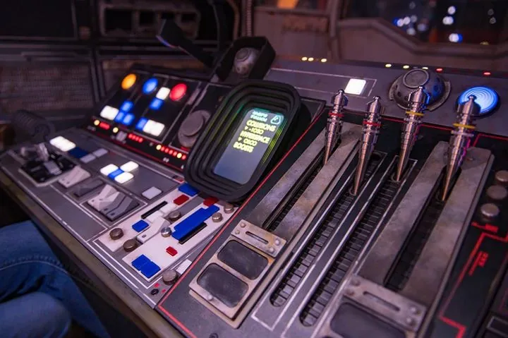 Millennium Falcon flight-deck controls